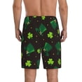 thumbnail image 6 of KLL St. Patrick's Day8 for Men's 1-Pack Shorts,Sleep Pajama Shorts for Men Soft Pj Shorts Men's Pajama Bottoms Sleepwear -3X-Large, 6 of 7