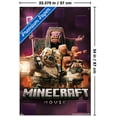 thumbnail image 3 of A Minecraft Movie - Hog Collage Wall Poster with Pushpins, 22.375" x 34", 3 of 4