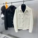 thumbnail image 2 of Chaqueta de solapa de estilo pequeño y fragante para hombre, nueva chaqueta de marca de lana suelta informal de moda de otoño e invierno, 2 of 5