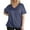 Navy, variant on Trendy Plus Size Women's T-Shirt V Neck Casual Summer Top for Everyday Wear Comfortable Fashion Piece Women's Crew Neck Shirt Basic Short Sleeves Summer T Shirt Tops