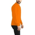 thumbnail image 3 of Fruit of the Loom Men's and Big Men's Platinum EverSoft Long Sleeve T-Shirt, Up To Size 4X, 3 of 6