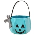thumbnail image 4 of Halloween Pumpkin Bucket For Adults, Foldable Halloween Candy Baskets With Embroidery, Pumpkin Bucket Candies Basket With Handle For Halloween Party Decorations,3Pcs, 4 of 4