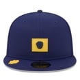 thumbnail image 2 of Men's New Era  Navy Milwaukee Brewers 2026 Clubhouse 59FIFTY Fitted Hat, 2 of 5