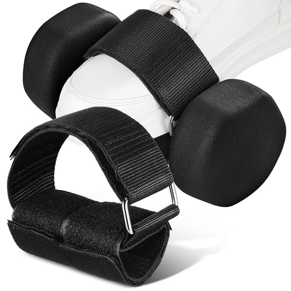 LITINKIMI Adjustable Dumbbell Foot Attachment Ankle Straps 1 Set Leg Weight Holder for Strength Workouts