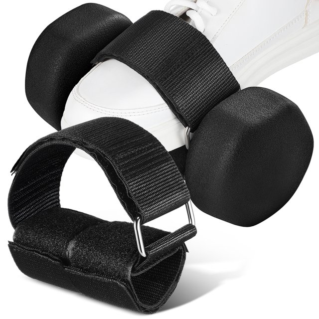 FELTECHELECTR 2 mancuernas para pies, correas de entrenamiento tibial para levantamiento de pesas, entrenamiento de piernas, correas de pedal para elíptica