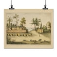 thumbnail image 2 of Print: Soldiers In Camp Outside The Fortified Houses, Picolata, Florida, 2 of 4