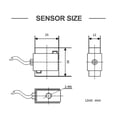 thumbnail image 6 of Load Sensor, Mini Stype Tension Load Cell 5Kg-200Kg Pull Force Sensor Small Size Weighing Compression Industrial Robot Automation Tester ,Easy to Use, 6 of 6