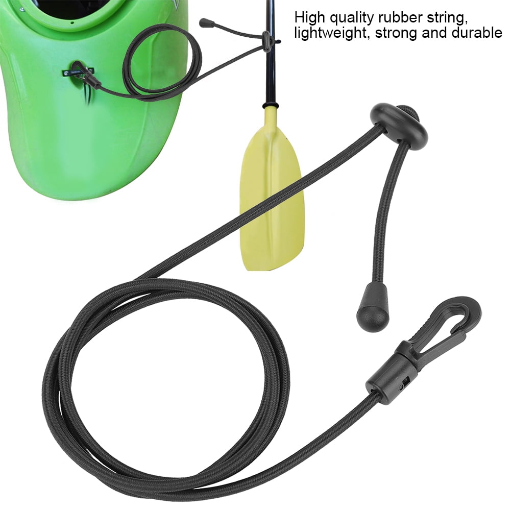 Gupbes Paddling Safety Leash,2PCS Durable Rubber String Elastic Boating