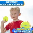 thumbnail image 4 of (Bleu) 1 Ballon d'Eau en silicone Réutilisable 6 cm, 4 of 9