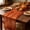 Brown, variant on Cififendec Thanksgiving Harvest Crinkled Table Runner, 70.86"×35.43", Boho Style Soft Polyester Sheer Fabric Table Runner for Fall Dinner Table Decor