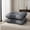 Gray, variant on Two adjustable ergonomic massage neck pillows with detachable zipper covers use breathable fabric to ease neck and shoulder discomfort all year long.(gray white)