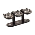 thumbnail image 3 of Comederos elevados para gatos Comedero elevado para gatos Comedero para gatos Comedero para gatos stand negros, 3 of 9