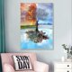 thumbnail image 5 of 5D Diamond Painting Complete Kit,Diamond Embroidery Kit,Diamond Painting,Full Embroidery,For Wall and Entrance,30x40cm, 5 of 5