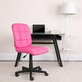 thumbnail image 6 of UrbanPro Mid Back Quilted Office Swivel Chair in Pink, 6 of 6