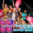 thumbnail image 5 of Goowood LED Lights Sound Activated Portable Wristband Night Light Rechargeable RGB Strobe Light with Suction Cup for Club KTV Party Decor, 5 of 7