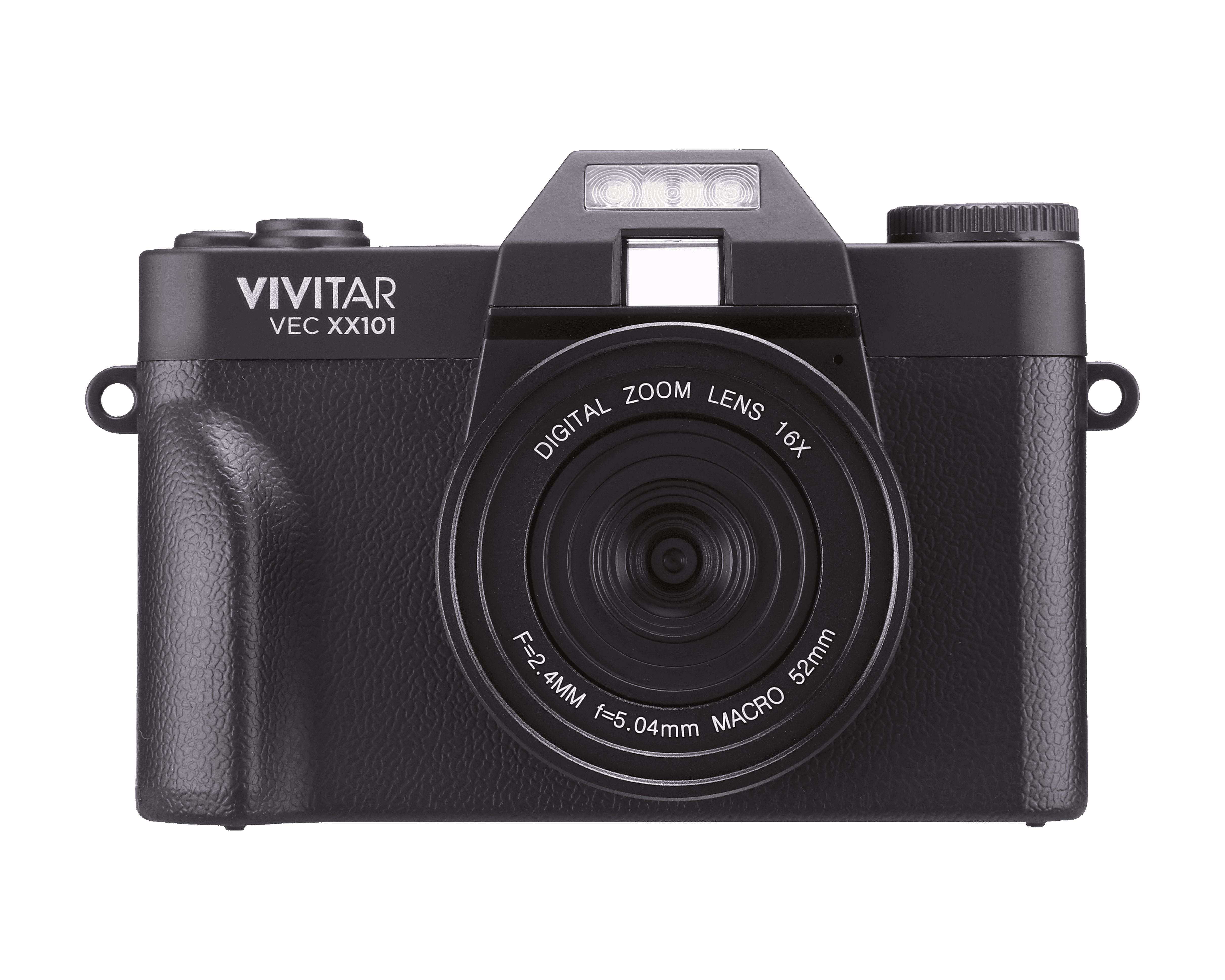 Vivitar 4K Digital Camera, 8x Digital Zoom, 3" LED Display, Bonus Macro Lens, Included SD Card