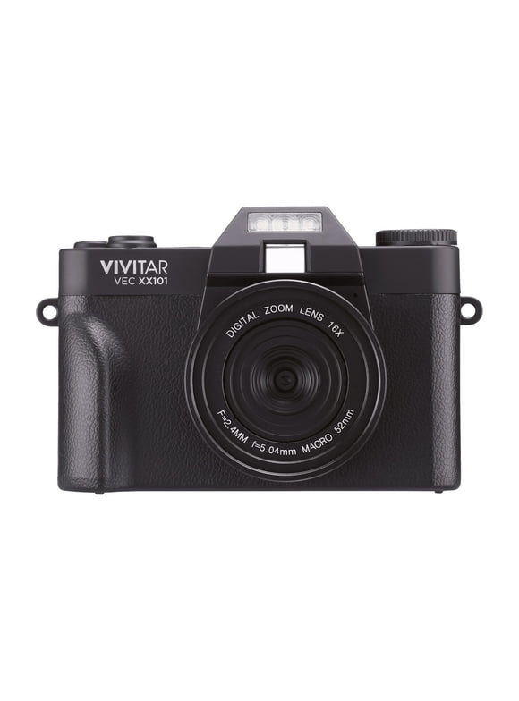 Vivitar 4K Digital Camera with 8x Digital Zoom and 3" LED Display