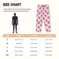 thumbnail image 3 of Fuzoiu Floral Strawberr Print Women's Pajama Pants,Lounge Pants with Drawstring and Pockets, Casual Pjs Sleep Bottoms, Women's Sleep Pants-XX-Large, 3 of 6