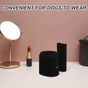 OULII Black Dustproof Hair Dryer Cover with Shockproof Silicone Handle and Heat Resistance