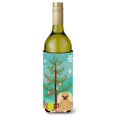 thumbnail image 1 of "Treasures BB4229LITERK Merry Christmas Tree Pekingese Fawn Sable Botella Bebida Aislante Hugger, 750ml, Multicolor" Caroline's Treasures BB4229LITERK, 1 of 1