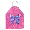thumbnail image 1 of Carolines Treasures 8859APRON 27 H x 31 W. Papillon sur Tablier Rose, 1 of 4