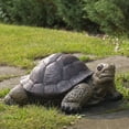 thumbnail image 2 of Northlight Turtle Outdoor Garden Statue - 22.75" - Brown and Green, 2 of 5
