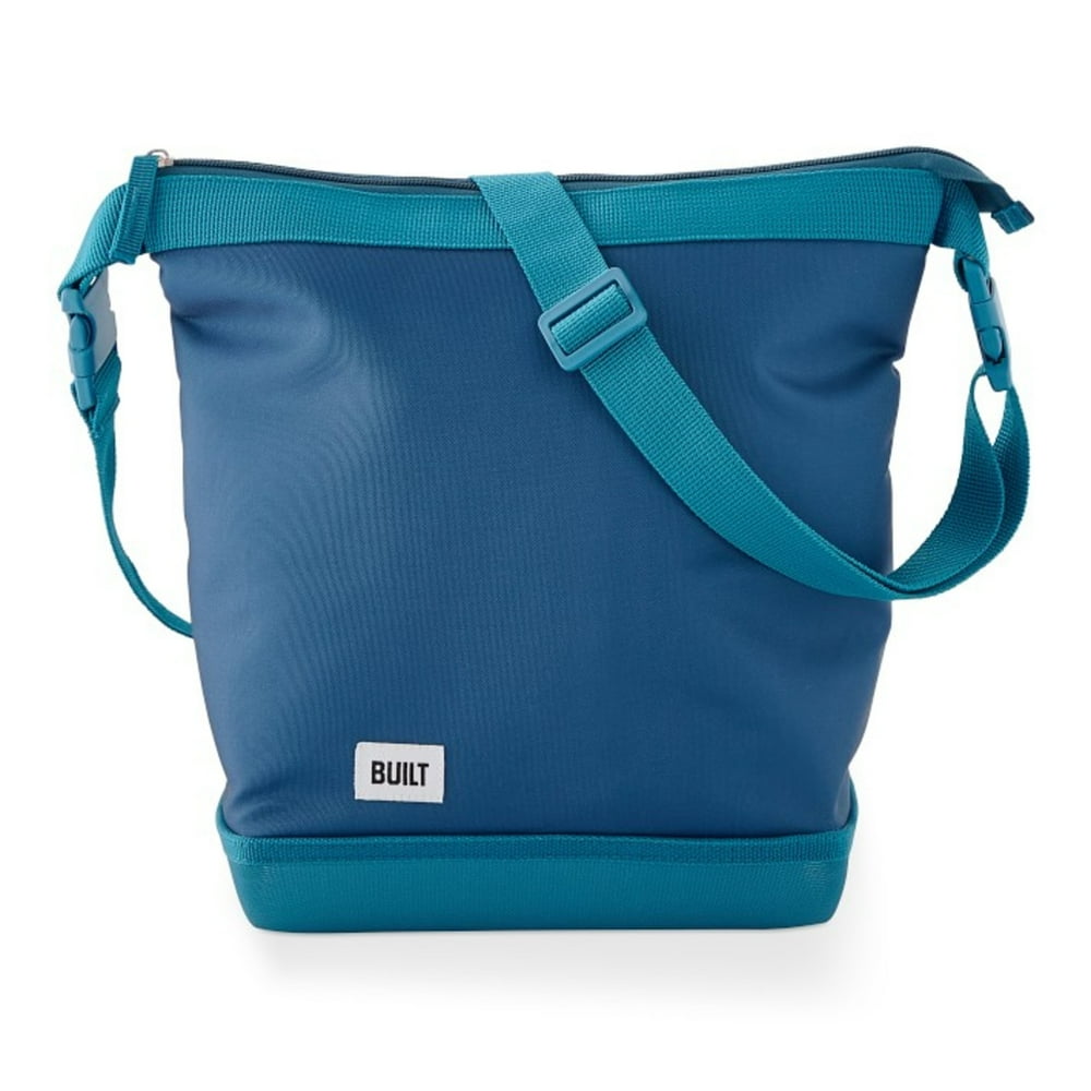 Built Lex Insulated Lunch Bag with Shoulder Strap in Navy