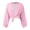 Pink, variant on Women’s Chiffon Ruffle Sleeve Shawl Cardigan Lightweight Open Front Tie Front Summer Sheer Mesh Gradient Top