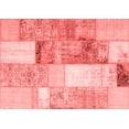thumbnail image 1 of Ahgly Company Indoor Rectangle Patchwork Red Transitional Area Rugs, 6' x 9', 1 of 4