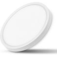 thumbnail image 1 of 12" Dimmable LED Flush Mount Ceiling Light, 24W 3000LM, 5000K, 1 PACK, 1 of 9