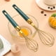 thumbnail image 4 of Matsuzay Batidor de huevos de mano, batidor de globo Manual pequeño, batidor de crema para galletas, mezclador de bebidas, vaporizador, cocina, Cocina y Comedor L Matsuzay HA028571-02, 4 of 6