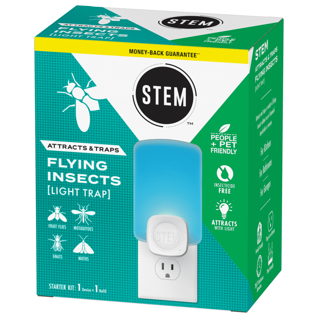 STEM Light Trap, Starter Kit with 1 Light Trap and 1 Refill