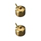 thumbnail image 1 of Tarro de azúcar Cateissary Acero inoxidable con cuchara y tapa color Plata, 1 of 6