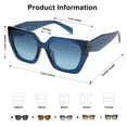thumbnail image 4 of Gafas de sol SOJOS SJ2205 Polarized Cateye para mujer, 4 of 5