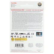 SanDisk 256GB Extreme Pro microSDXC UHS-I Memory Card - SDSQXCD-256G-GN6MA