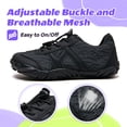 thumbnail image 5 of Stepedia Kids Girls Boys Water Shoes Wide Toe Box Barefoot Shoes Quick Dry Beach Shoes Hiking Aqua Shoes, Black, 5 of 8
