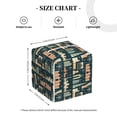 thumbnail image 4 of Balery UAE Travel1 1 Porta Pañuelos de Cuero con Estampado – Funda Moderna Cuadrada para Caja de Pañuelos, Dispensador 5x5x5'', 4 of 7