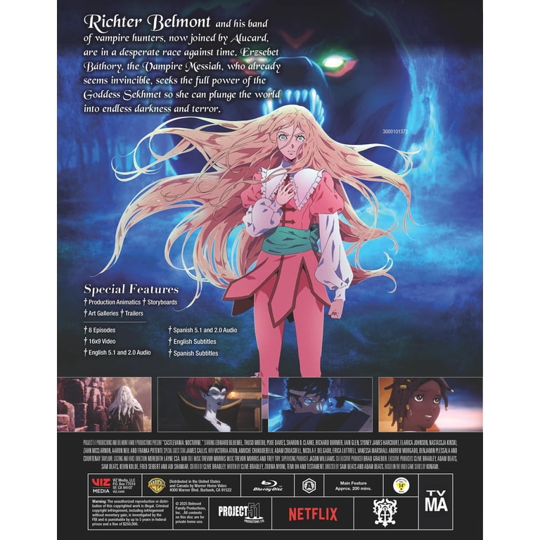 Castlevania Nocturne: Season 2, Vampire Hunters Series - Walmart.com