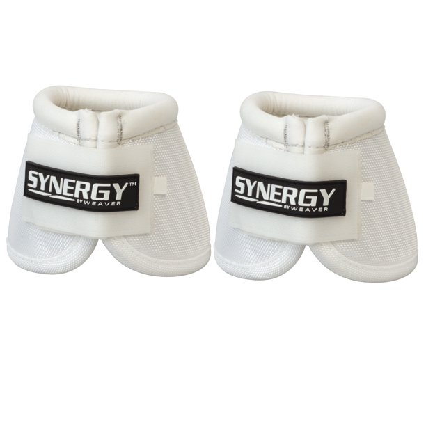 Weaver Horse Bell Boots Synergy Sport 2520D Ballistic White Walmart