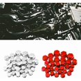 thumbnail image 4 of Motorcycle Wheel Nut Dustproof Cover Decorative Screw Cap Off-road Accessories Blue 30PCS, 4 of 4