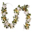 thumbnail image 1 of National Arbre RAS-477814A-1 28 Po Rose & Calla Lily Swag - Blanc, 1 of 1