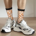 thumbnail image 6 of Logiee Corgi Animal Print Adult Socks for Men & Women,Calf Socks, Ankle Socks,Boots Socks,Breathable Casual Sock,Unisex Crew Socks, 6 of 6