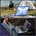 thumbnail image 4 of Fintie Heavy Duty Rugged Case for MacBook Air 15.3 Inch A3114 A2941 (2023 2024 Release) - Hard Shell Case Cover with TPU Bumper for MacBook Air 15.3" M2 M3 Chip with Touch ID, Blue, 4 of 8