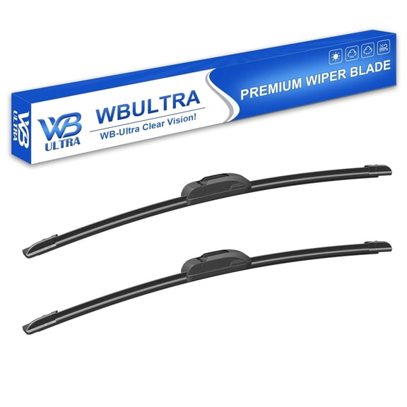 WBULTRA 13" Beam Wiper Blades, OEM Fit, All-Season, 2-Pack