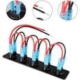 thumbnail image 4 of Panel de Interruptores Basculantes con 5 Palanca Pre-Cableados Encendido / Apagado para 12V 24V Coche VehíCulo Remolque CamióN SUV Marino RV, 4 of 5
