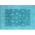 thumbnail image 1 of Ahgly Company Indoor Rectangle Oriental Light Blue Industrial Area Rugs, 3' x 5', 1 of 4