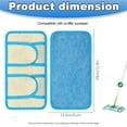 thumbnail image 3 of Less Than 5 Mop Cloth Sweeper Microfiber Mop Replacement Cloth Strap Mop Head Accessories, 3 of 6