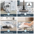 thumbnail image 6 of Area Rugs for Living Room, 8'x10' Washable Moroccan Neutral Geometric Low Pile Non-Slip Rug for Bedroom Kitchen Dining Room Entryway, 6 of 9