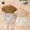 thumbnail image 5 of Ymyiu Baby Bodysuit Unisex Baby Bodysuit Newborn One-Piece Soft for Boys & Girls 6 12 Months (Brown,6-12 Months), 5 of 7