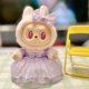 thumbnail image 5 of Miniropa de felpa para muñecas, traje de 17cm, accesorios para Kpop, Exo, Labubu I II, Idol, sit party, falda con lentejuelas, 5 of 5